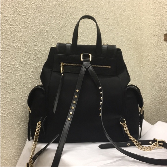Michael Kors Leila Mini Flap Nylon Backpack - Picture 2 of 4